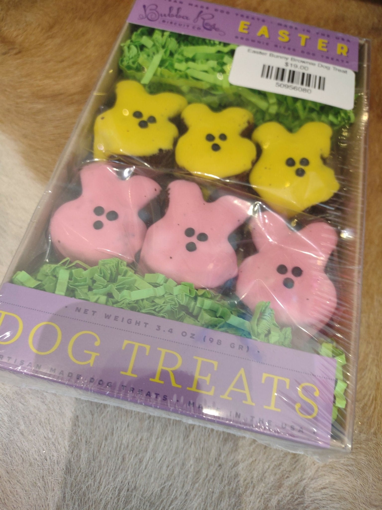 Easter Bunny Brownie Dog Treat - Deadwood South Boutique & Company LLC