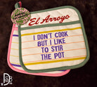 El Arroyo Marquee Pot Holder Sets - Deadwood South Boutique & Company LLC