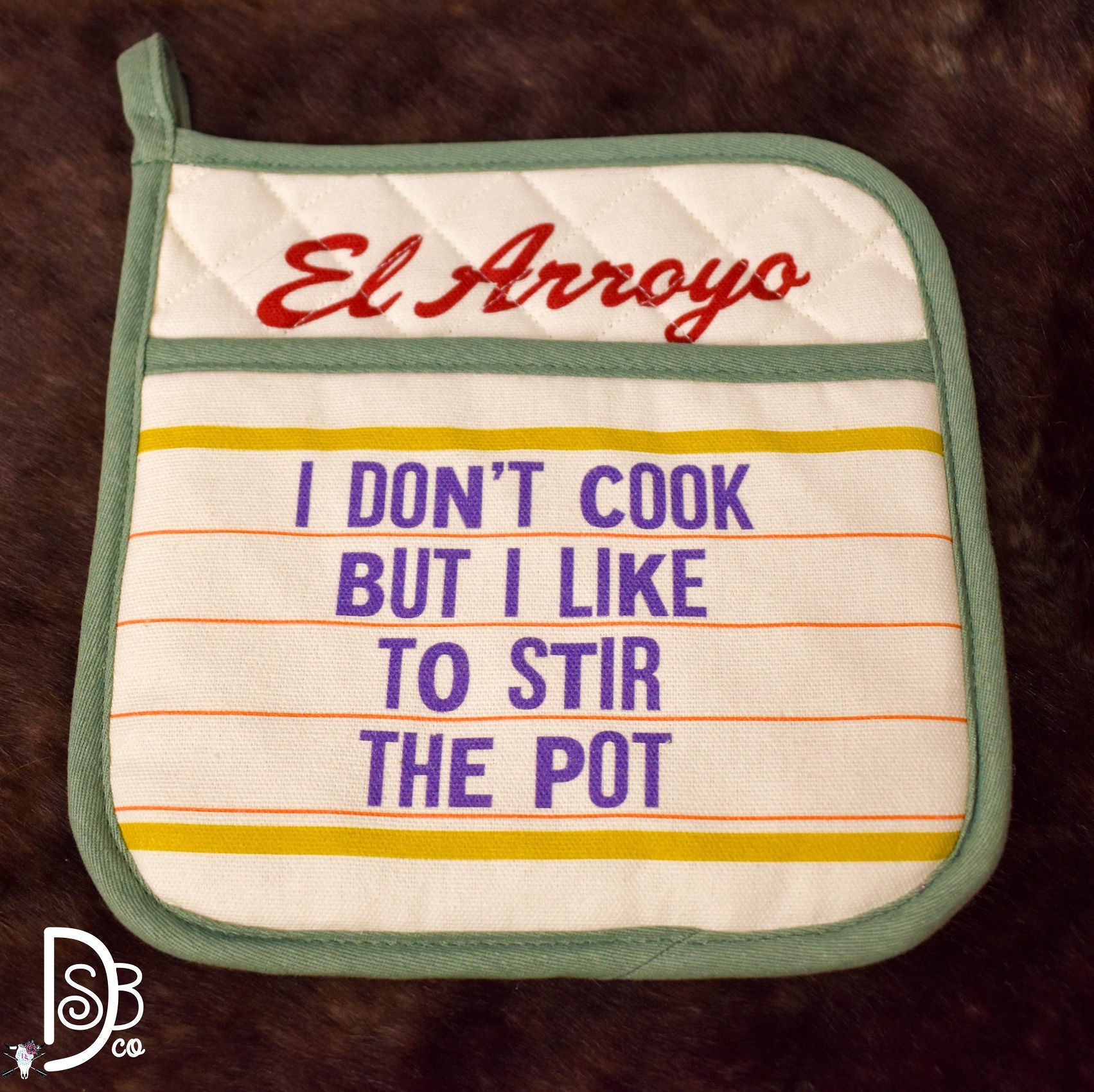 El Arroyo Marquee Pot Holder Sets - Deadwood South Boutique & Company LLC