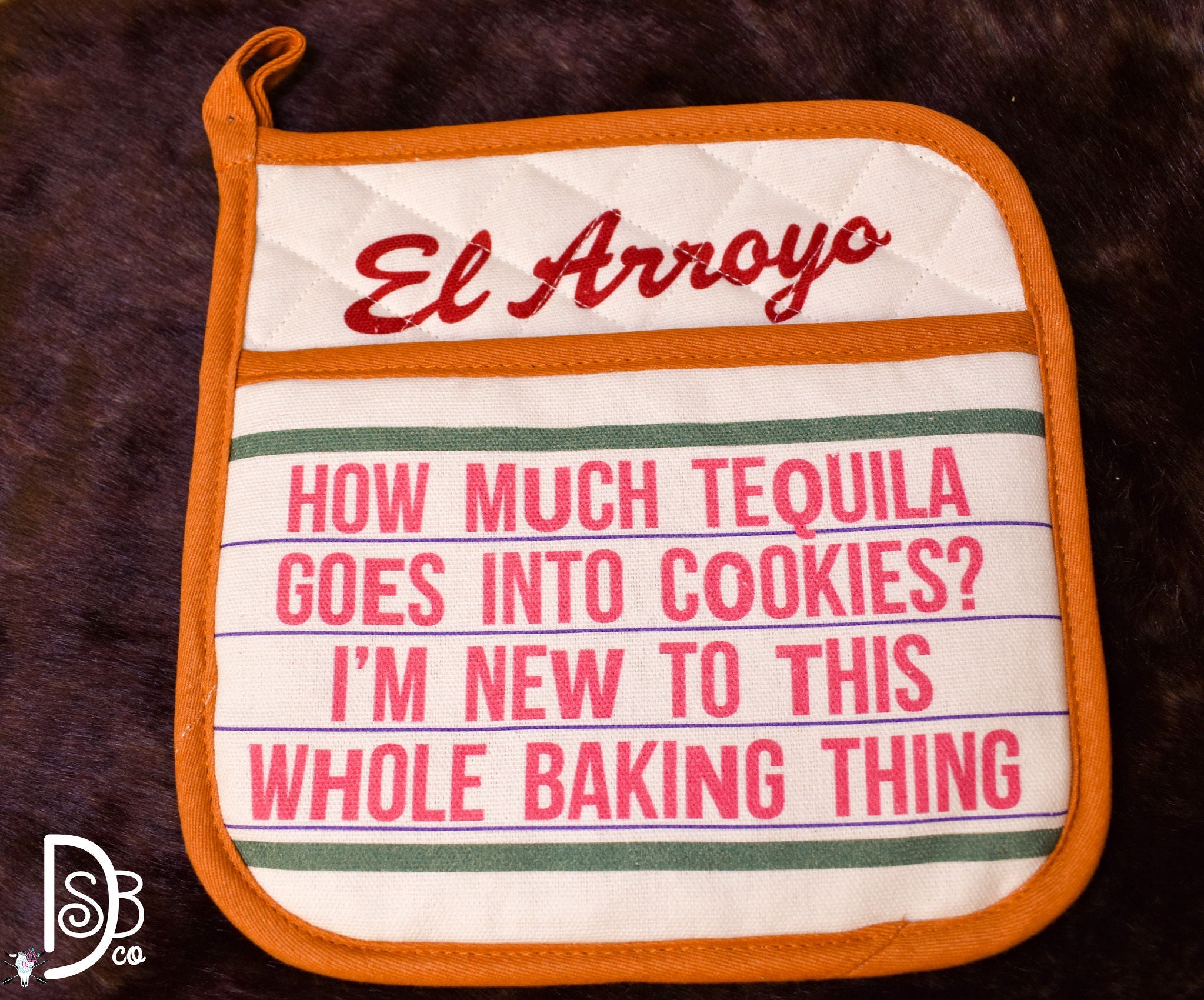 El Arroyo Marquee Pot Holder Sets - Deadwood South Boutique & Company LLC