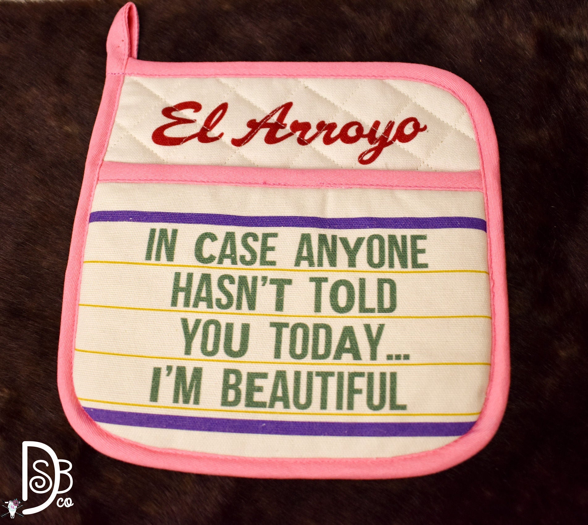 El Arroyo Marquee Pot Holder Sets - Deadwood South Boutique & Company LLC