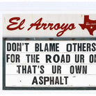 El Arroyo Ur Own Asphalt Card - Deadwood South Boutique & Company LLC