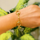 Equestrian Linked Bracelet - Deadwood South Boutique & Company LLC