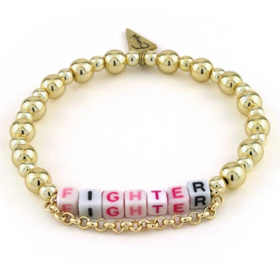 Erimish Breast Cancer Fighter Bracelet - Deadwood South Boutique & Company LLC