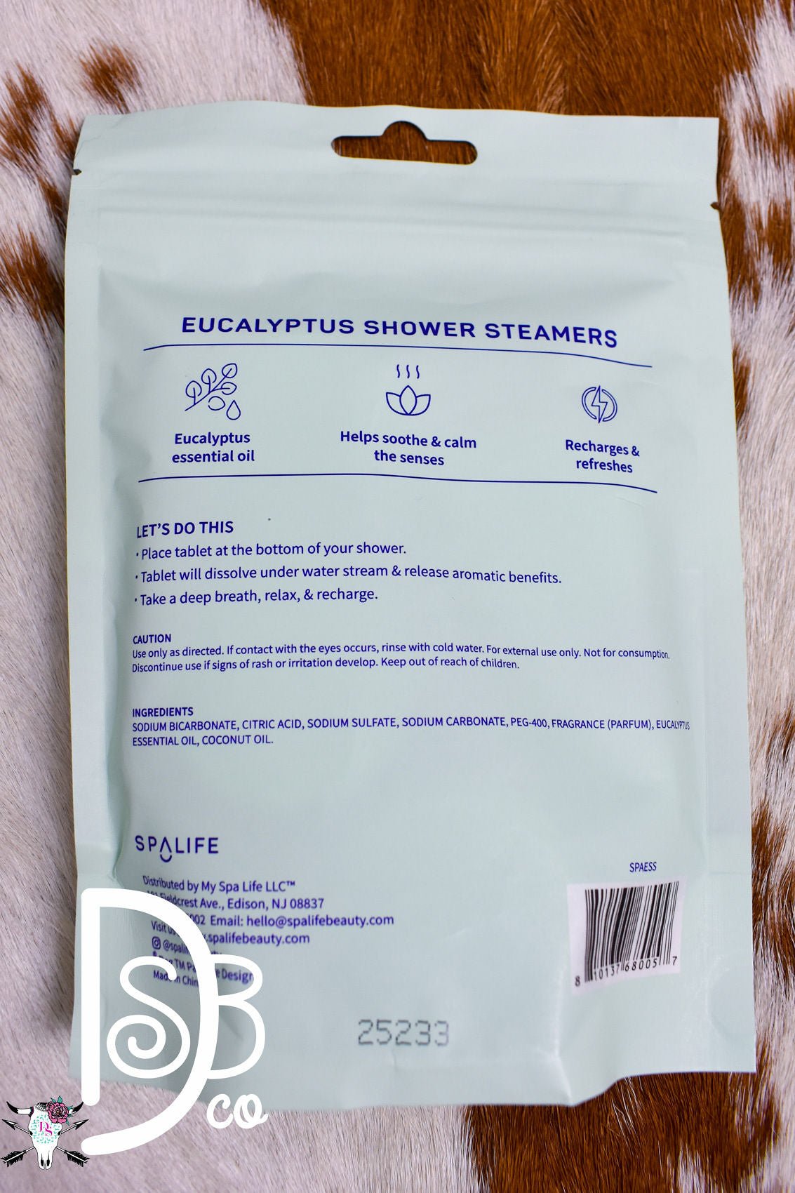 Eucalyptus Shower Steamers - Deadwood South Boutique & Company LLC