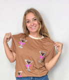 Expresso Martini Oversized Tee - Deadwood South Boutique & Company LLC