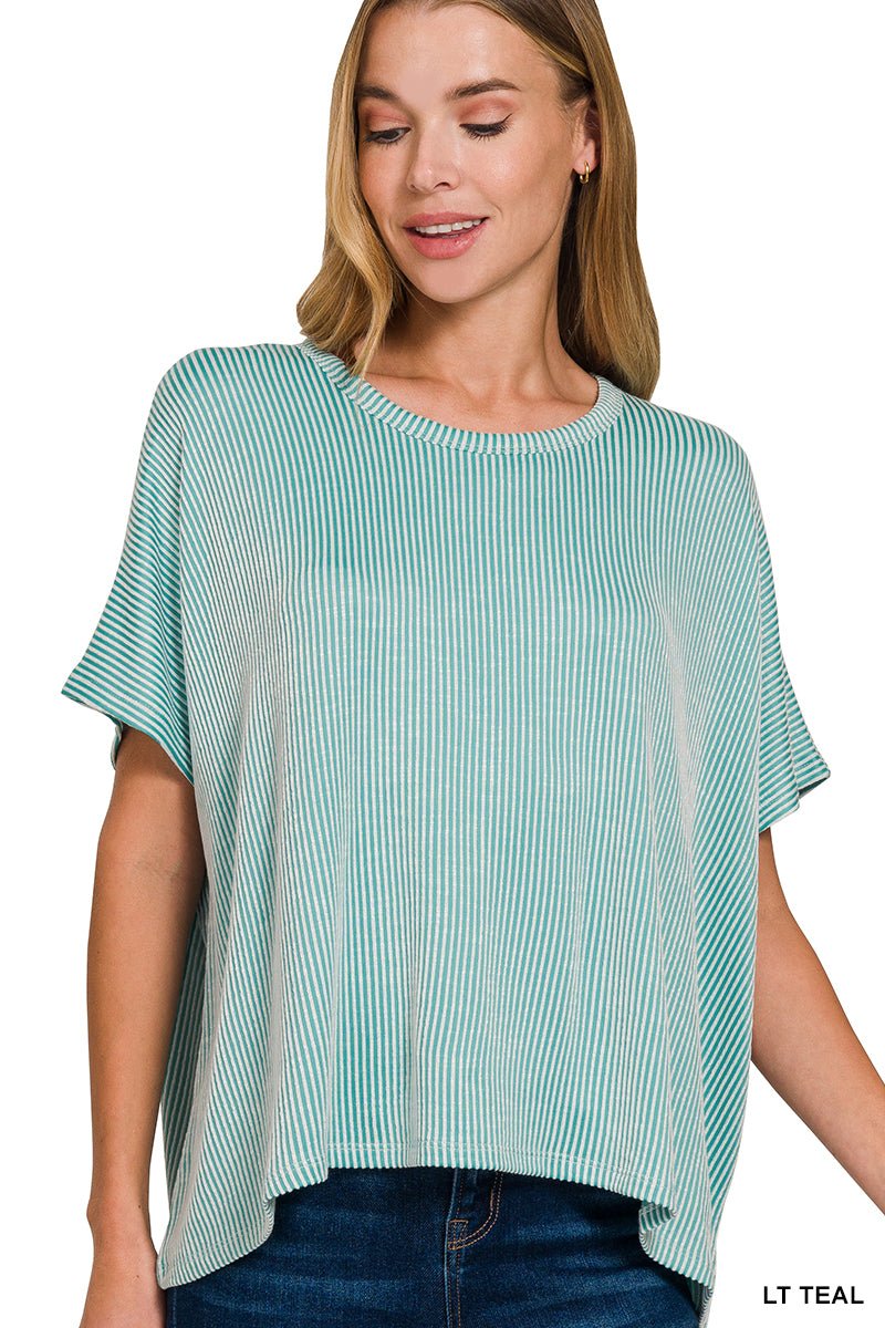EZ Cassidy Ribbed Top - Deadwood South Boutique & Company LLC