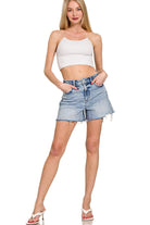 EZ Hailey Denim Shorts - Deadwood South Boutique & Company LLC