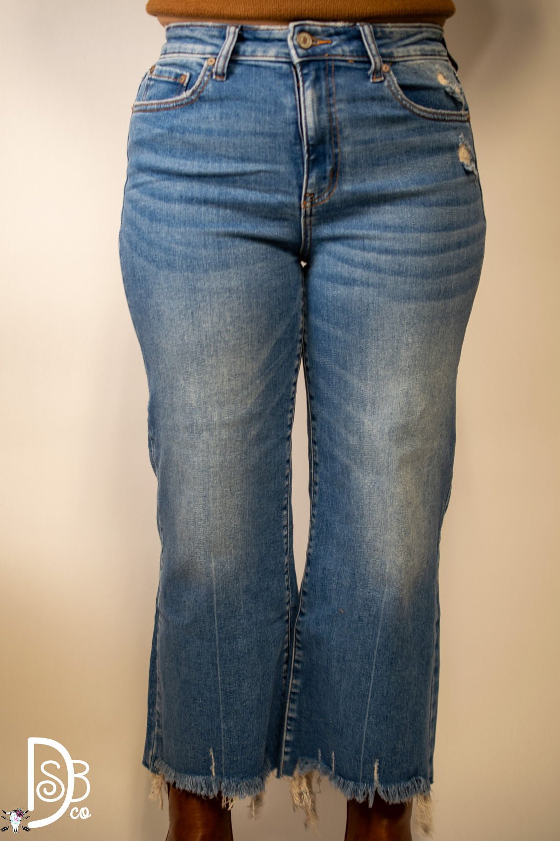 EZ Mona Cropped Jean - Deadwood South Boutique & Company LLC