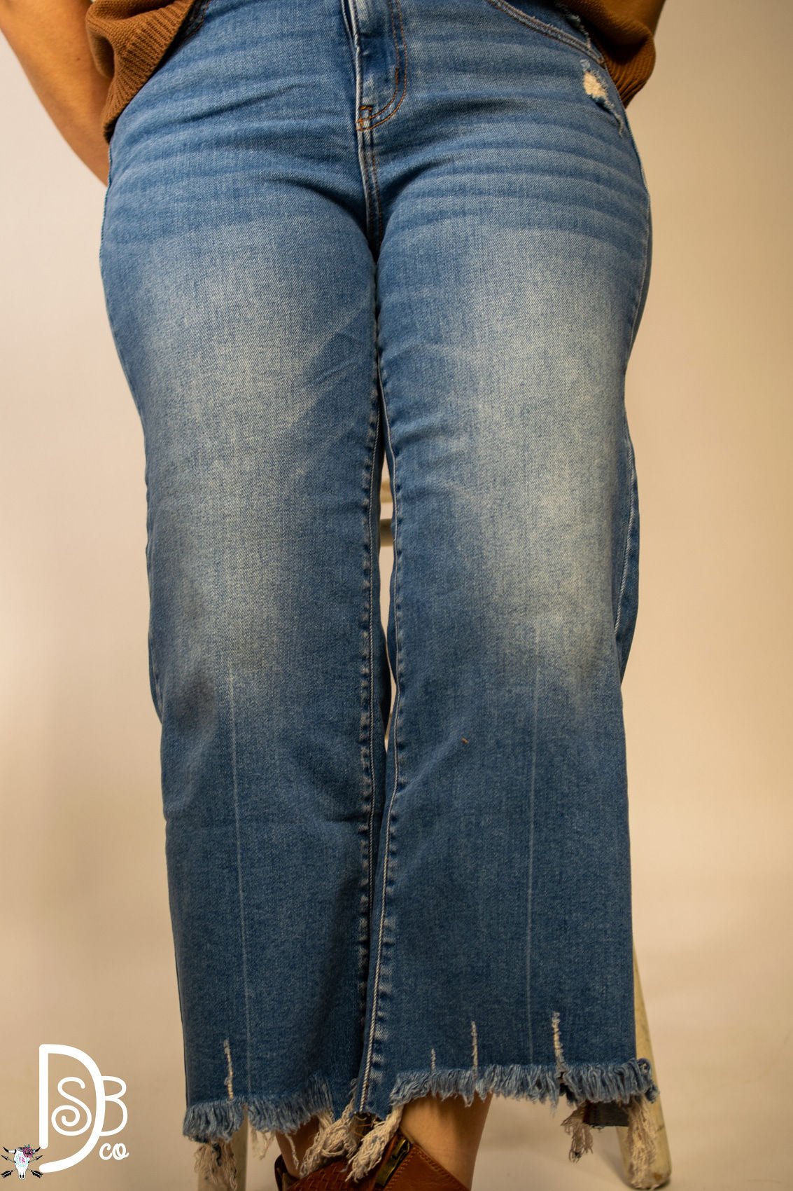 EZ Mona Cropped Jean - Deadwood South Boutique & Company LLC