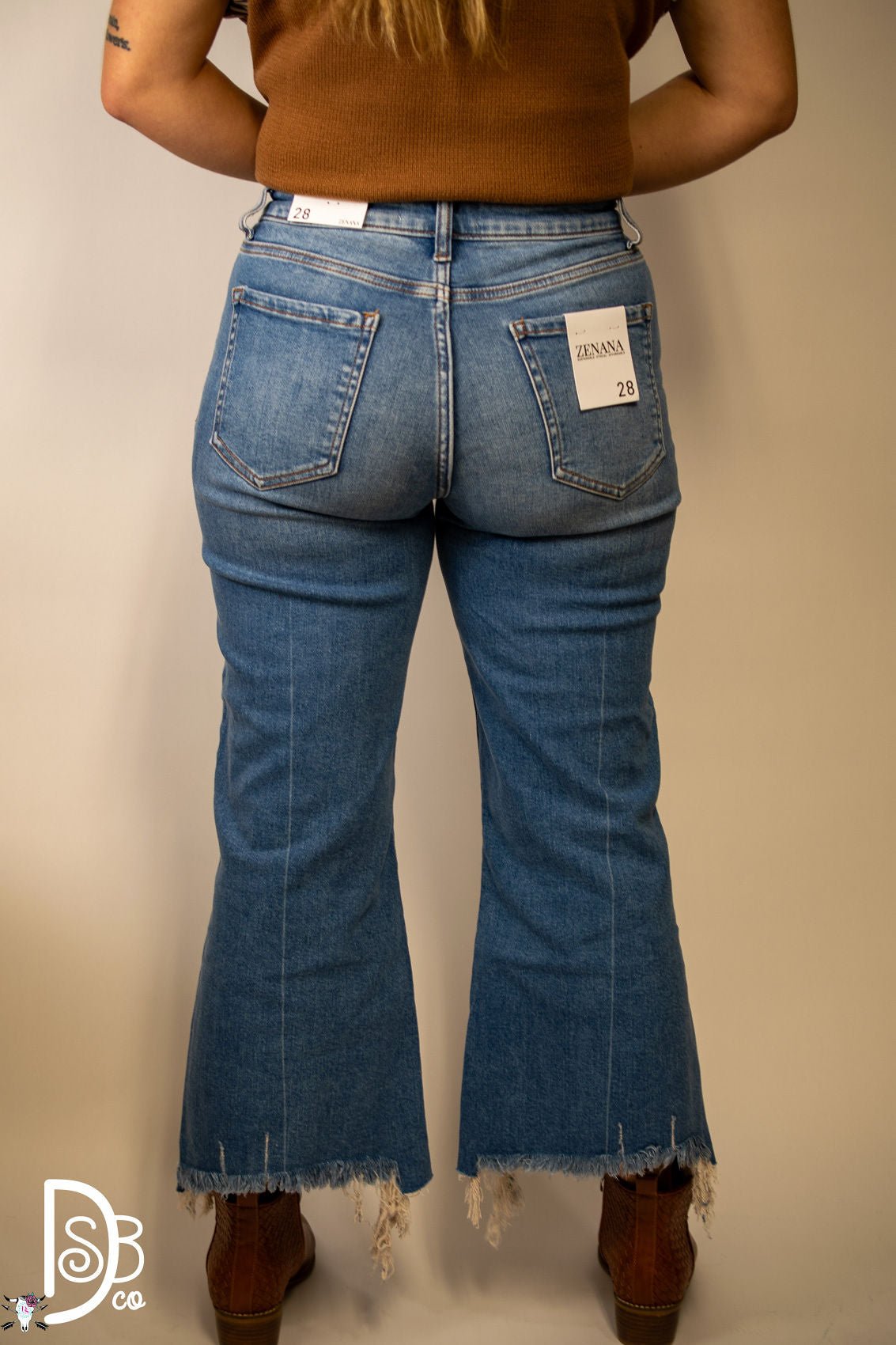 EZ Mona Cropped Jean - Deadwood South Boutique & Company LLC