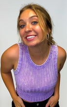 EZ Rosa Ribbed Tank - Deadwood South Boutique & Company LLC