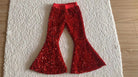 Rosie Red Sequin Girls Pant-Children's-Deadwood South Boutique & Company-Deadwood South Boutique, Women's Fashion Boutique in Henderson, TX