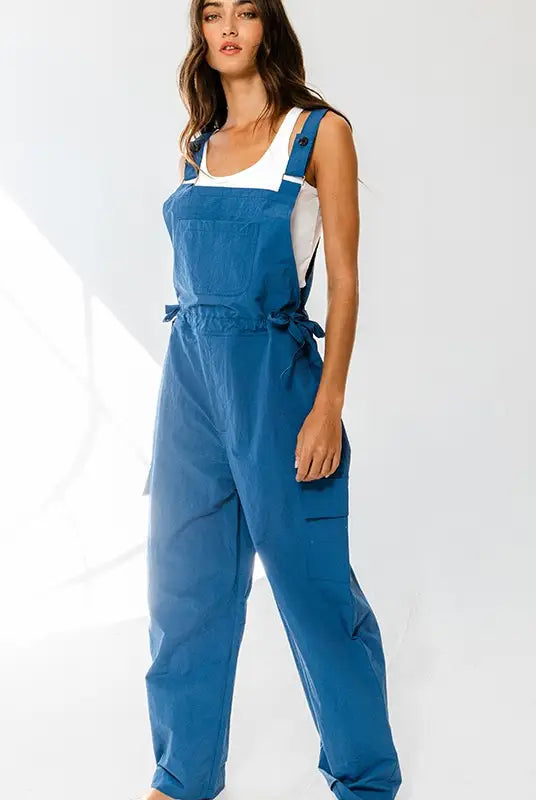 The Vintage Parachute Overall Pants-Overalls-Deadwood South Boutique & Company-Deadwood South Boutique, Women's Fashion Boutique in Henderson, TX