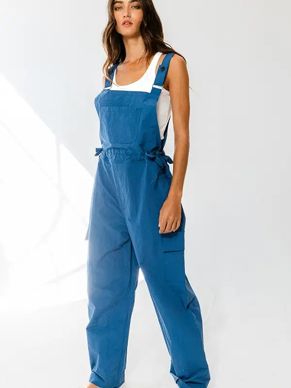 The Vintage Parachute Overall Pants-Overalls-Deadwood South Boutique & Company-Deadwood South Boutique, Women's Fashion Boutique in Henderson, TX
