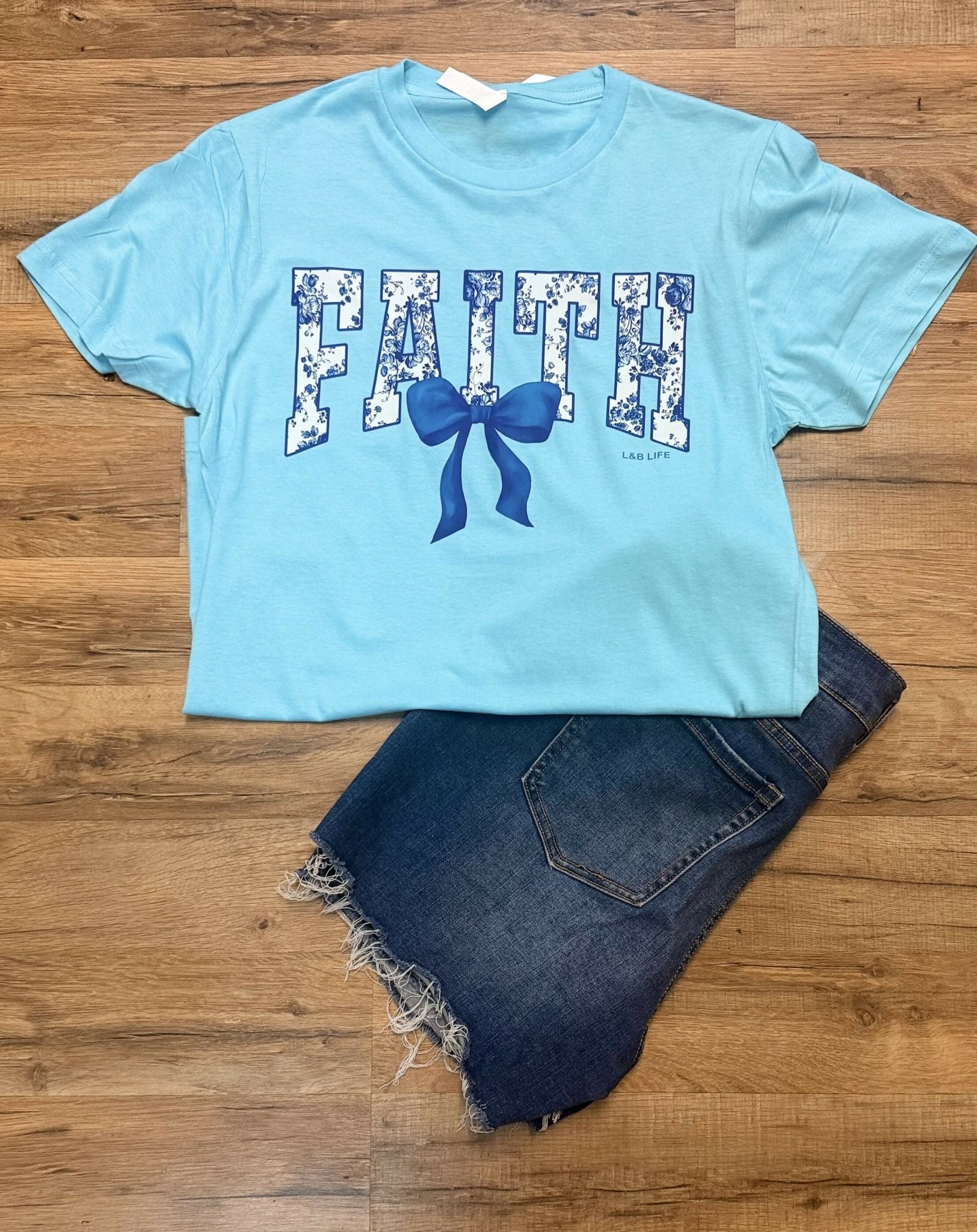 Faith Graphic Tee - Deadwood South Boutique & Company LLC