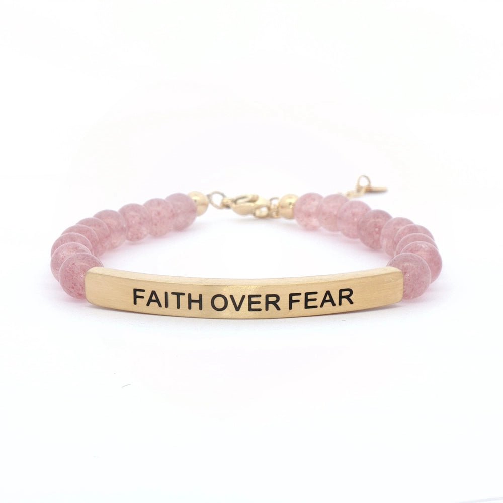 Faith Over Fear Bracelet - Deadwood South Boutique & Company LLC