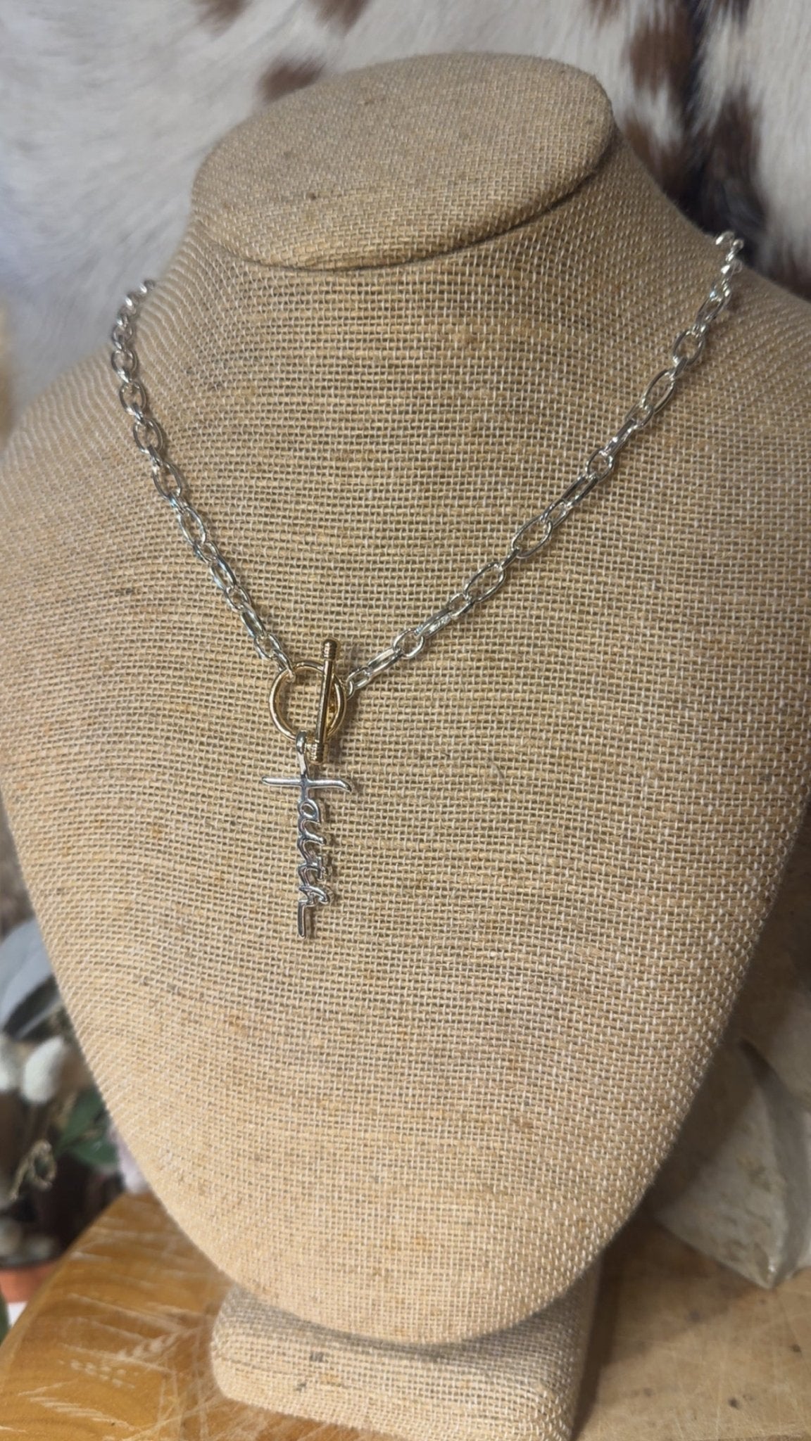 Faith Within Necklace - Deadwood South Boutique & Company LLC