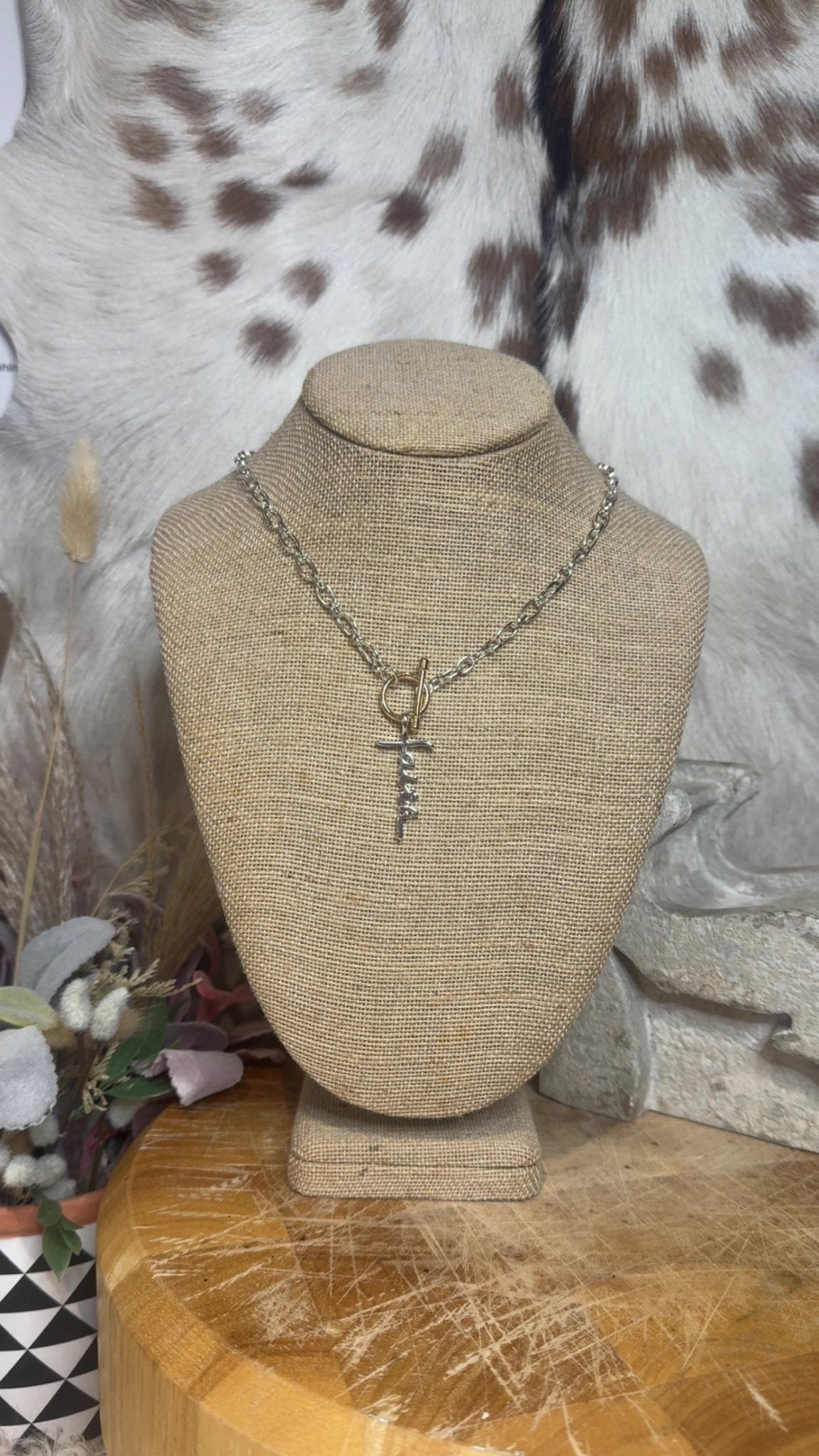 Faith Within Necklace - Deadwood South Boutique & Company LLC