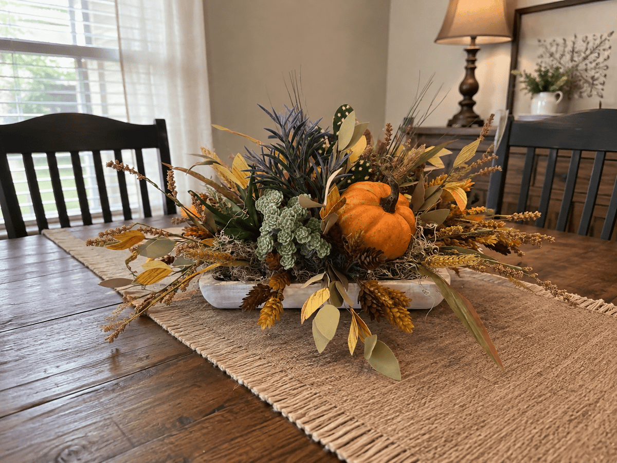 Fall succulent arrangement - Deadwood South Boutique & Company LLC