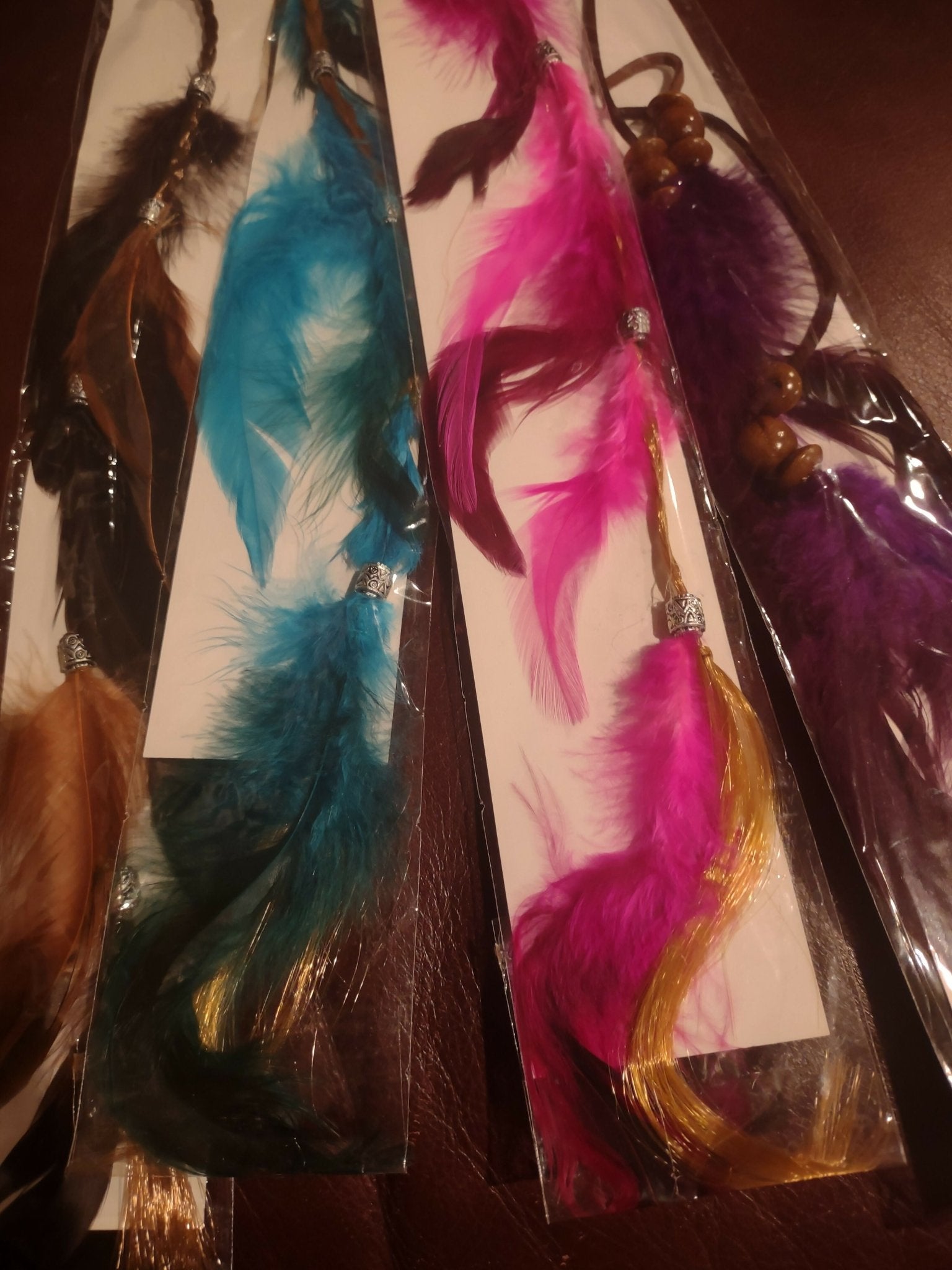 Feather Clips - Deadwood South Boutique & Company LLC