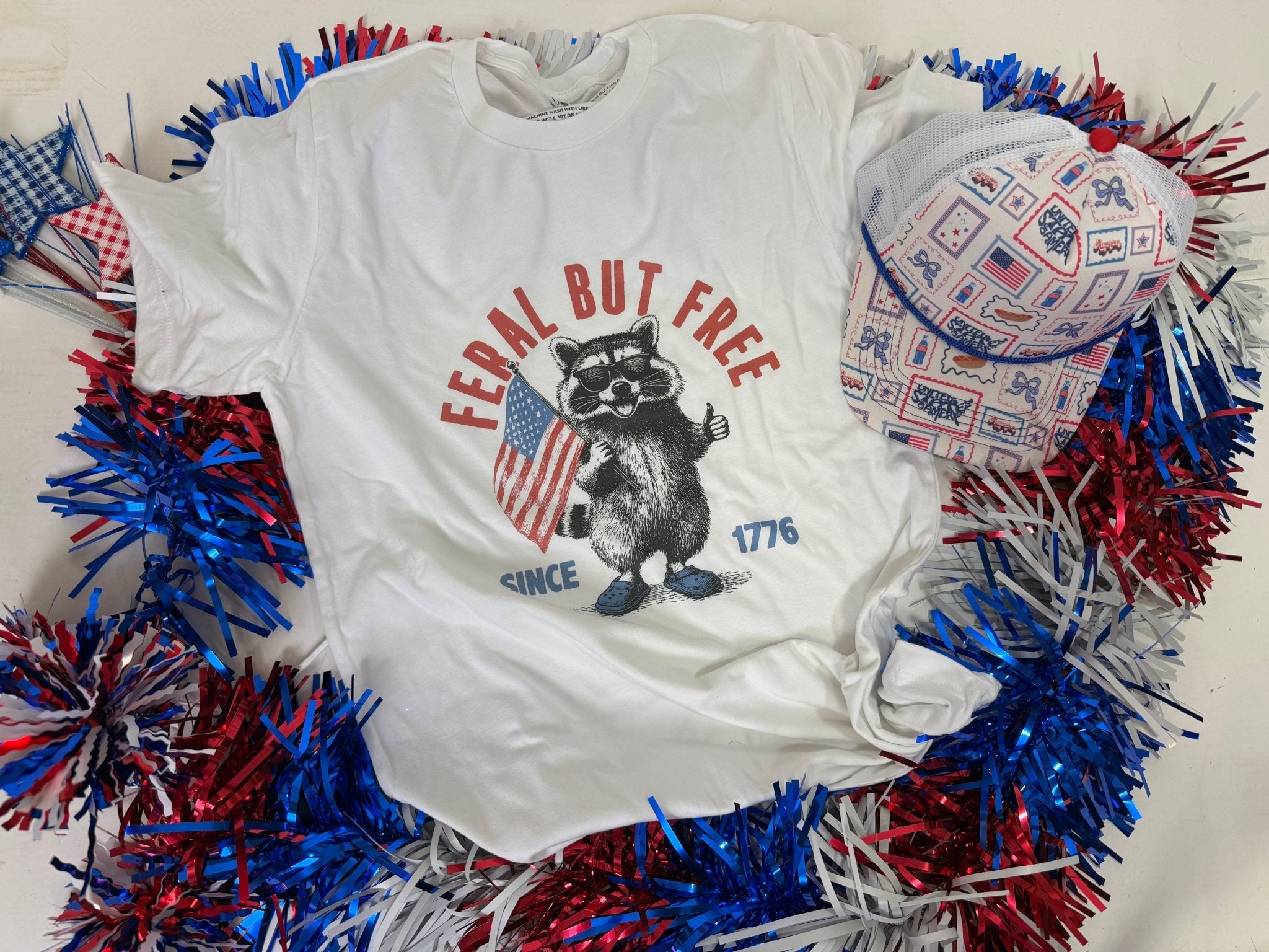 Feral But Free Graphic Tee - Deadwood South Boutique & Company LLC