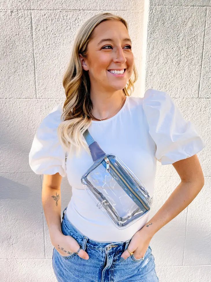Ferris Clear Belt Bag - Deadwood South Boutique & Company LLC