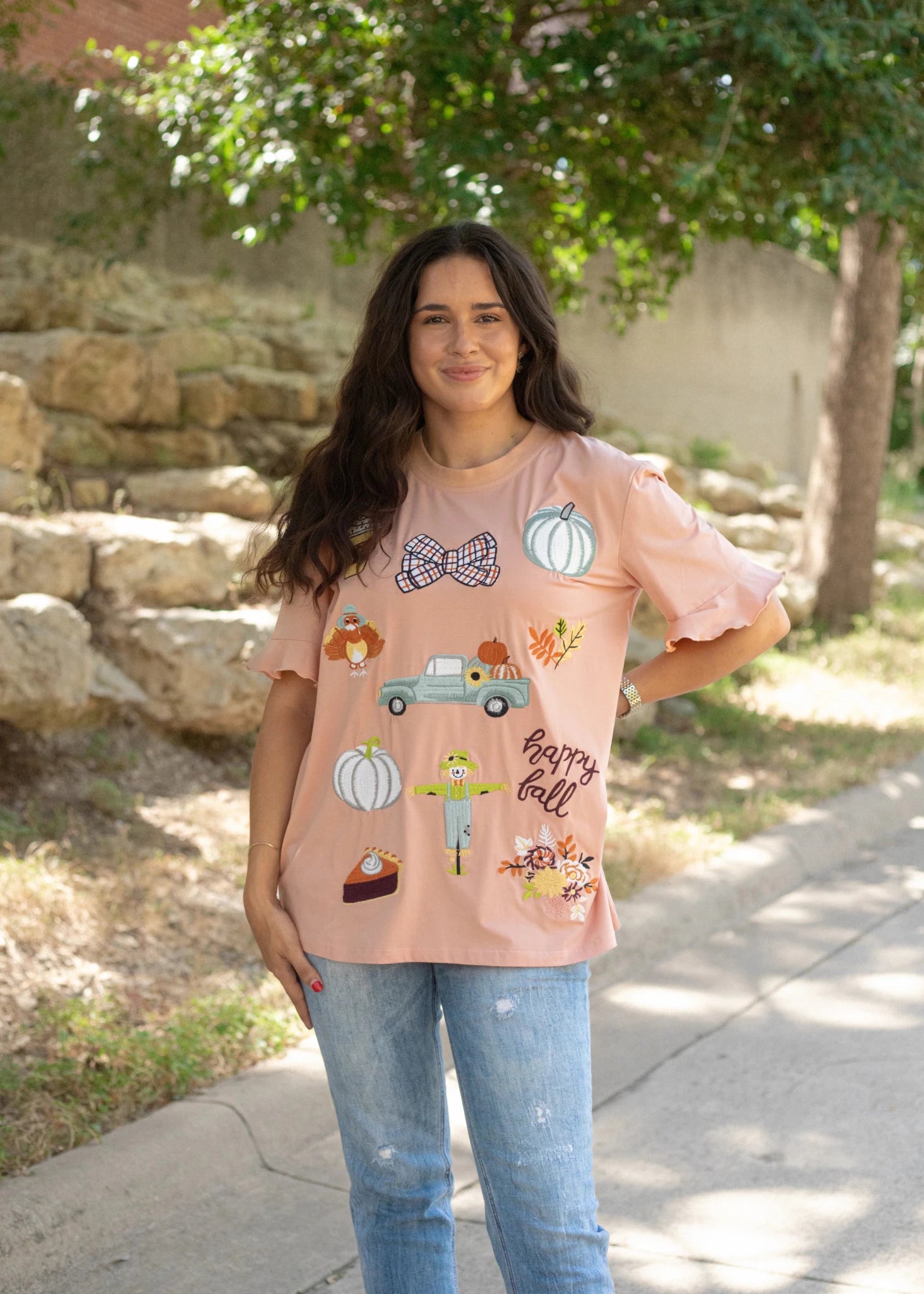 Festive Fall Tee - Deadwood South Boutique & Company LLC