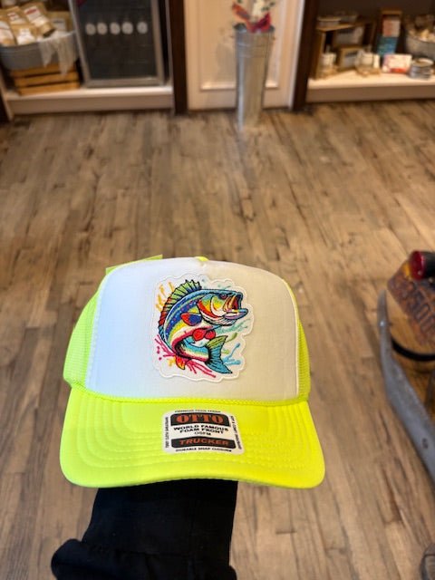 Flossy Fish Trucker Caps - Deadwood South Boutique & Company LLC