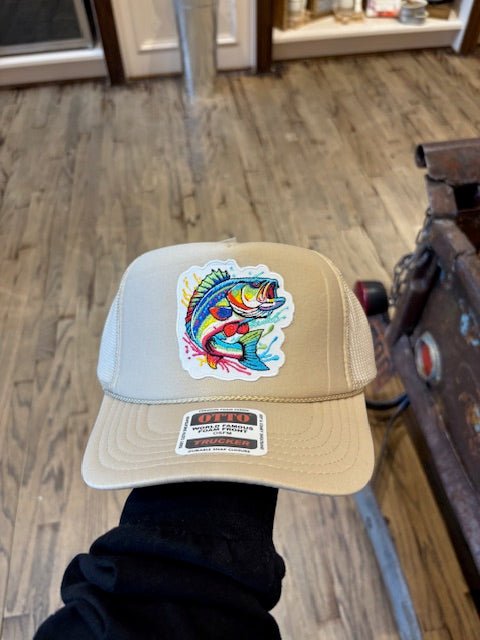 Flossy Fish Trucker Caps - Deadwood South Boutique & Company LLC