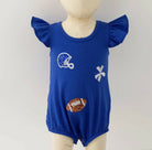 Football Sequin Romper - Deadwood South Boutique & Company LLC