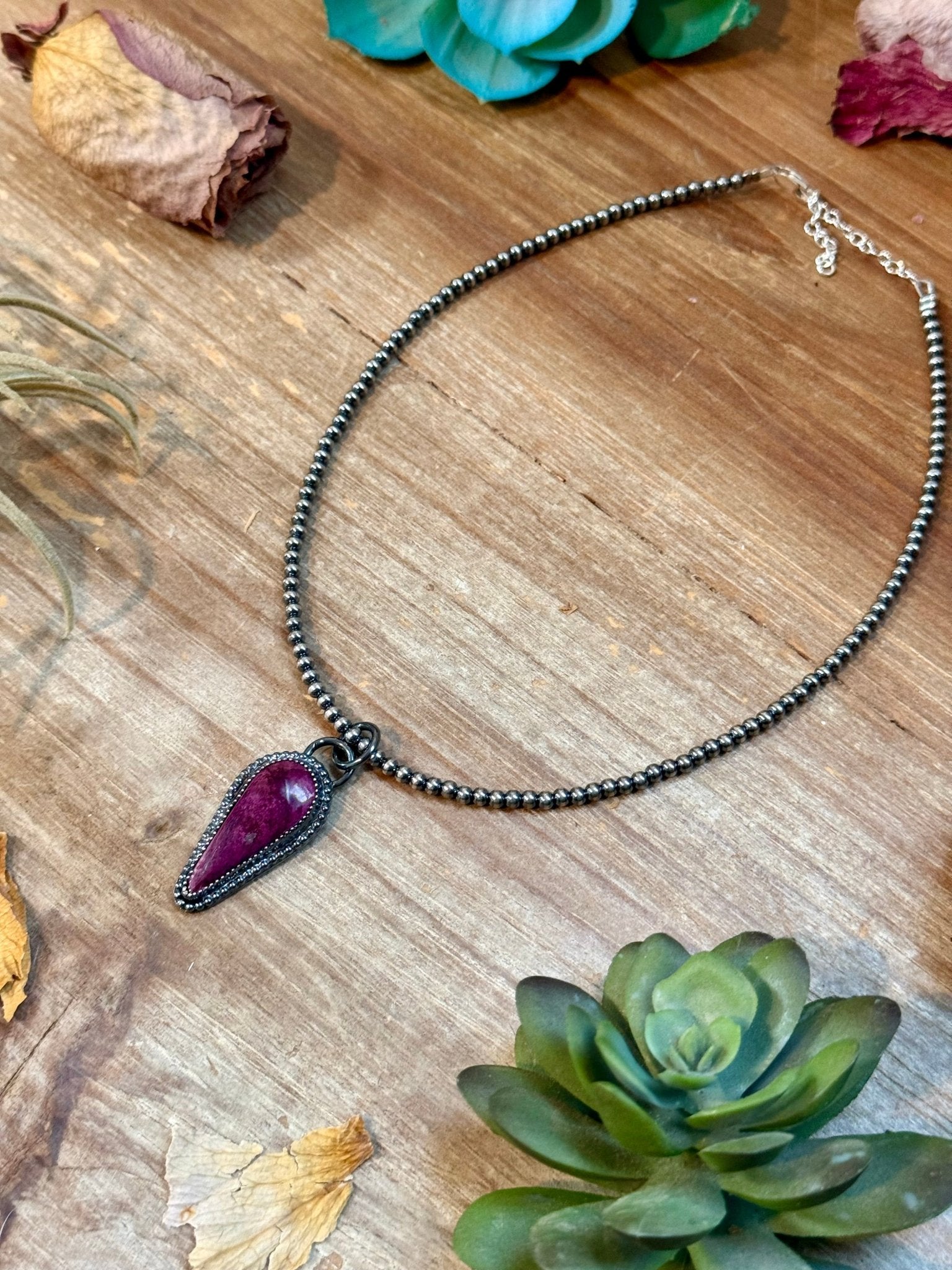 FREE Sterling Silver Pearl Necklace + MJ Purple Spiny Oyster Pendant - Deadwood South Boutique & Company LLC