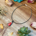 FREE Sterling Silver Pearl Necklace + MJ Red Spiny Oyster Pendant - Deadwood South Boutique & Company LLC