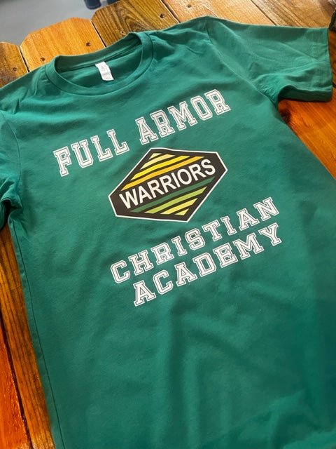 Full Armor Christian Center Graphic Tee - Deadwood South Boutique & Company LLC