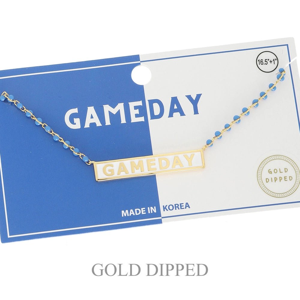 Game Day Bar Necklace - Deadwood South Boutique & Company LLC