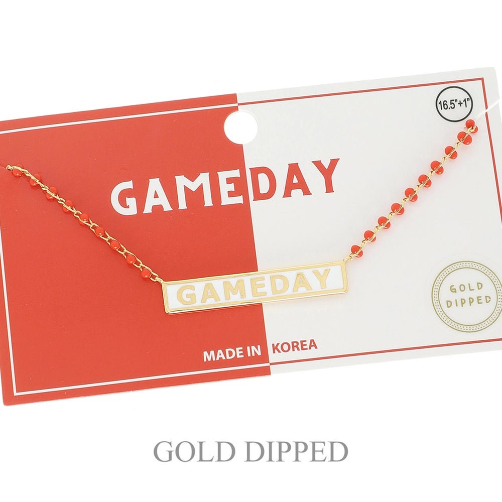 Game Day Bar Necklace - Deadwood South Boutique & Company LLC