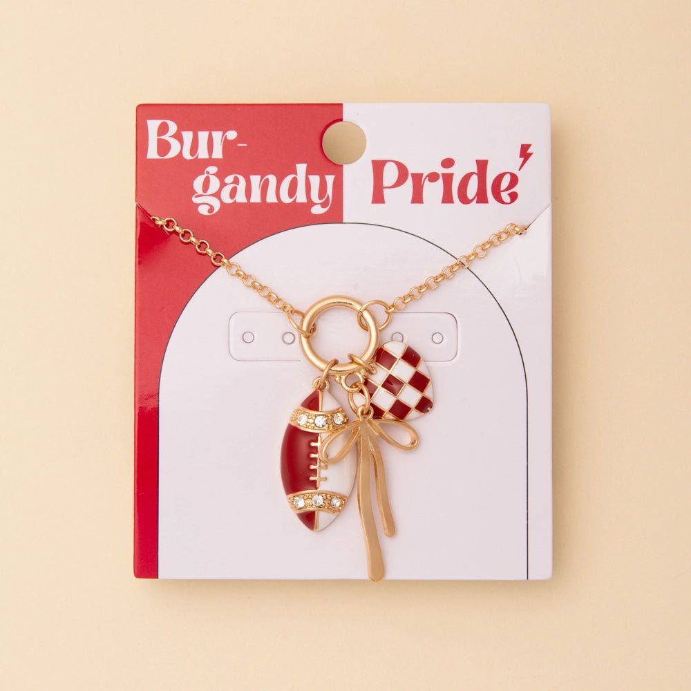 Game Day Charm Necklace - Deadwood South Boutique & Company LLC