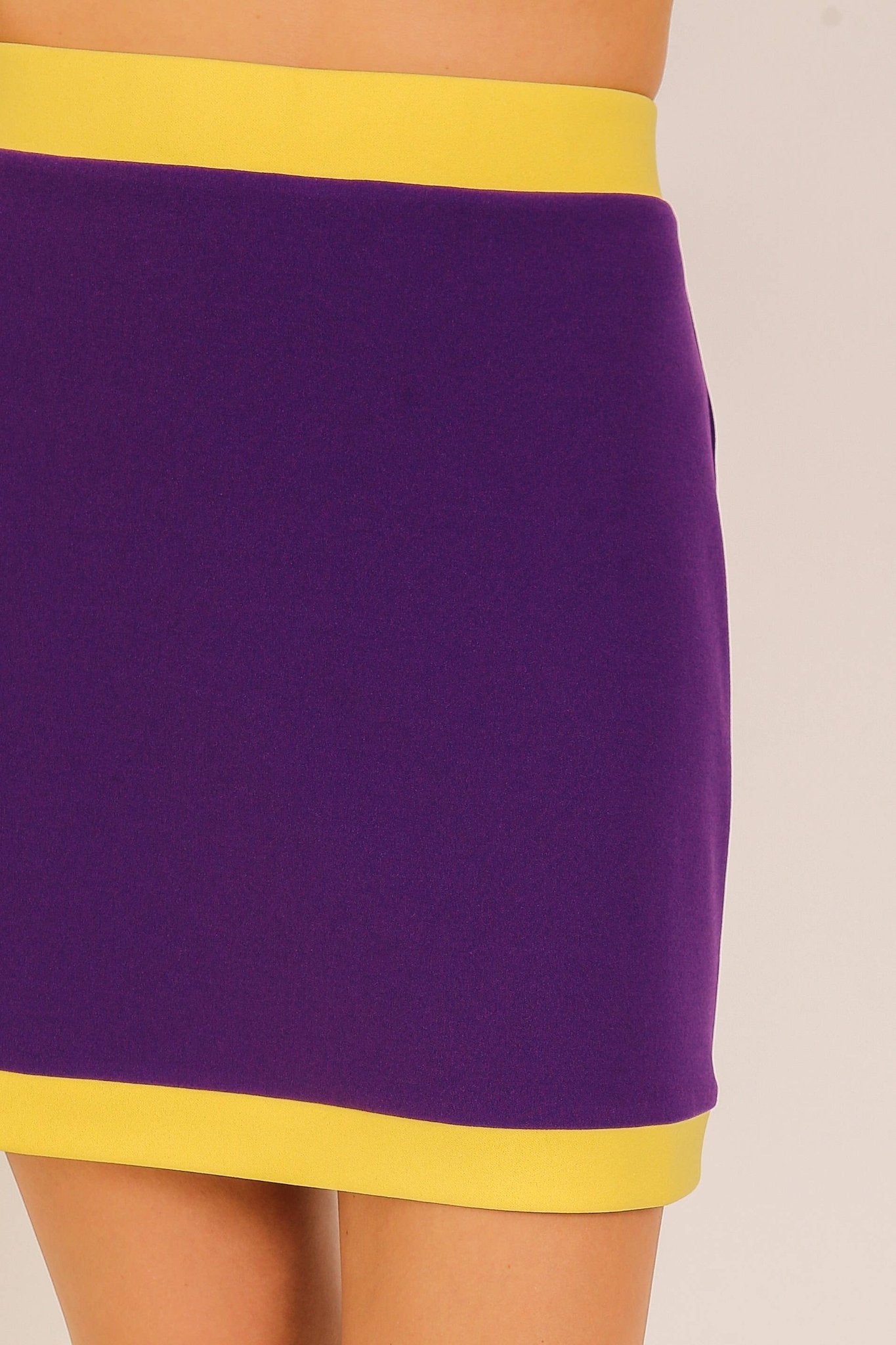Game Day Contrast Skirt - Deadwood South Boutique & Company LLC