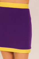 Game Day Contrast Skirt - Deadwood South Boutique & Company LLC