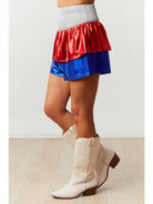 Game Day Foil Skort - Deadwood South Boutique & Company LLC