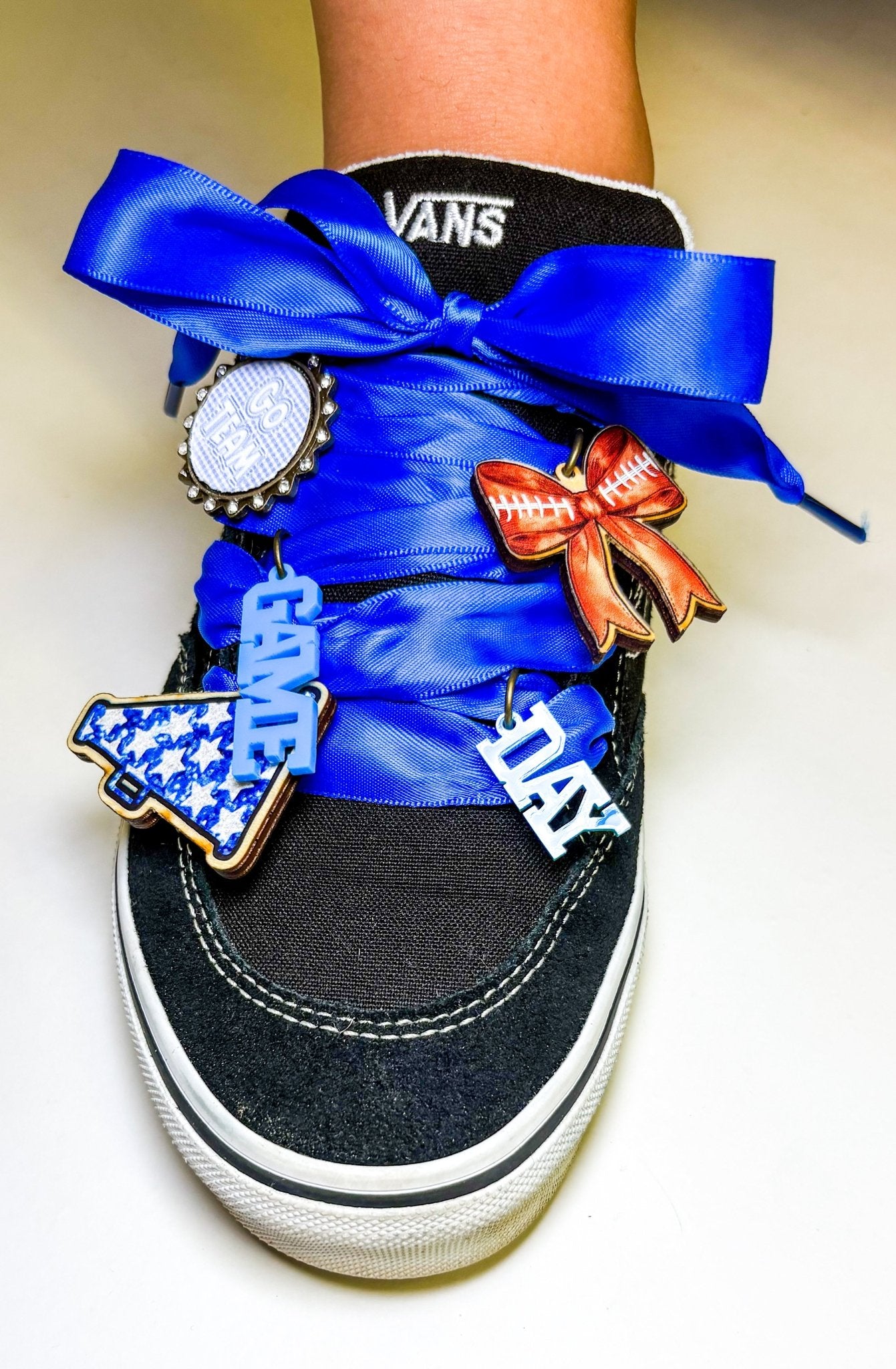 Game Day Shoe Laces & Charms - Deadwood South Boutique & Company LLC