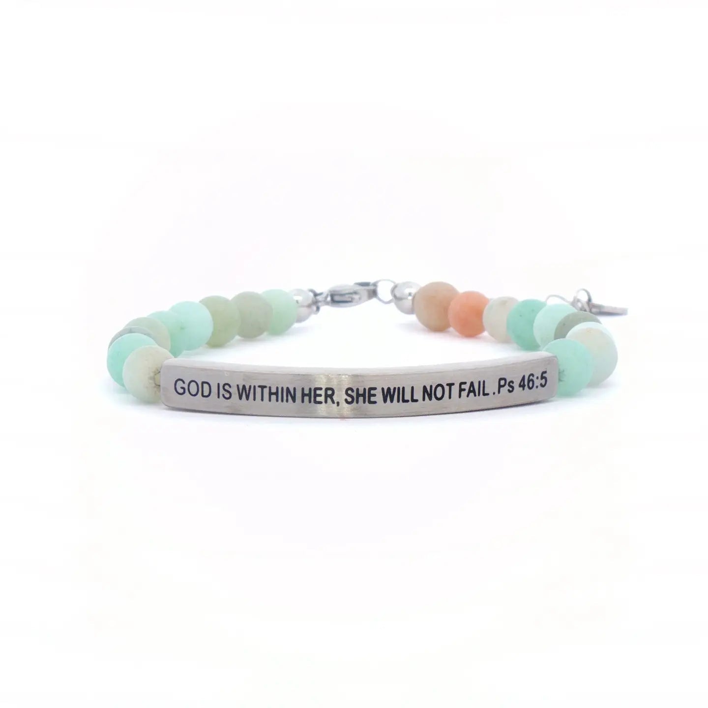 God is Within Her Bracelet - Deadwood South Boutique & Company LLC