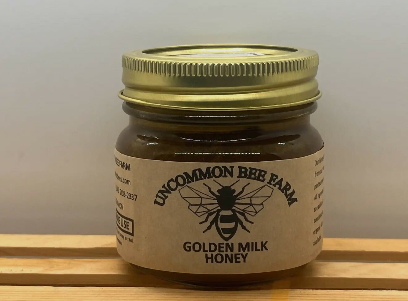 Golden Milk Honey 5oz - Deadwood South Boutique & Company LLC