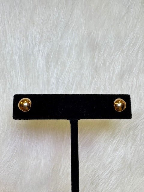 Golden Stud Earrings - Deadwood South Boutique & Company LLC