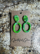 Green Envy Dangle - Deadwood South Boutique & Company LLC