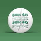 Green Game Day Tailgate Buttons | Game Day Pins - Deadwood South Boutique & Company LLC