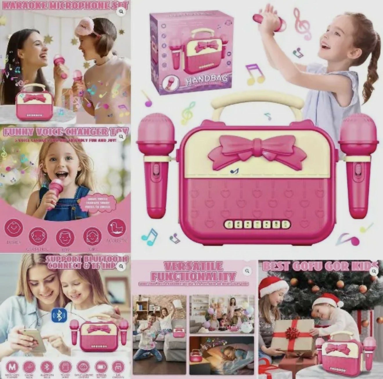 Handbag Karaoke Stero - Deadwood South Boutique & Company LLC