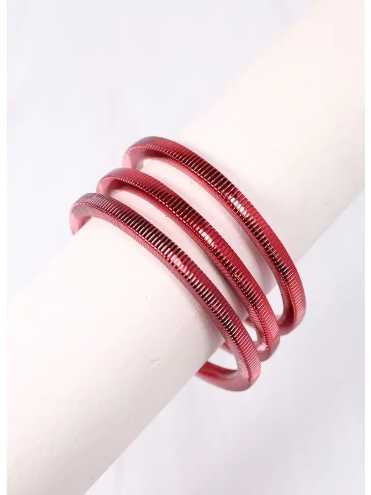 Hannah Stretch Metal Bracelet Set - Deadwood South Boutique & Company LLC