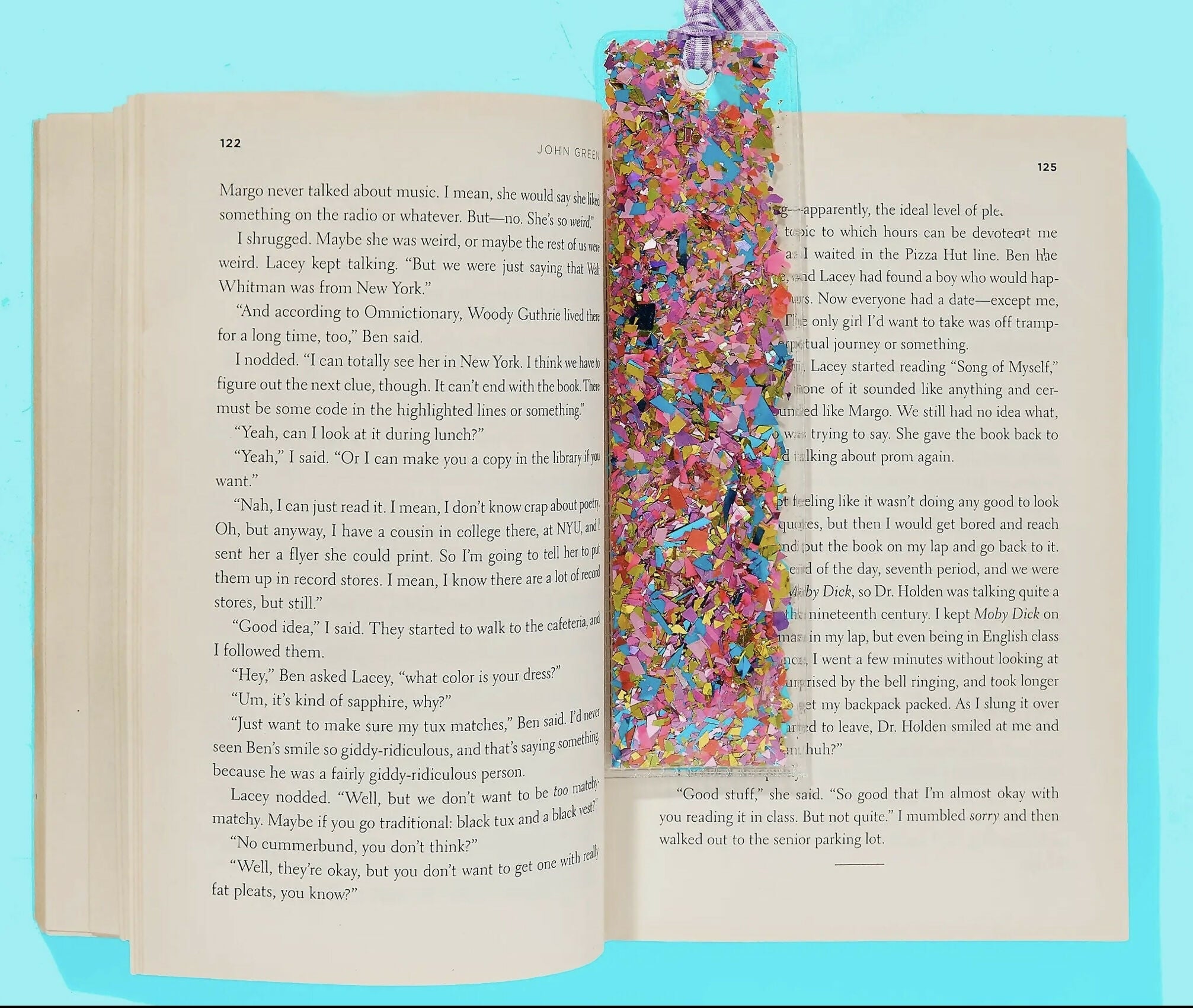 Happy Confetti Bookmark - Deadwood South Boutique & Company LLC
