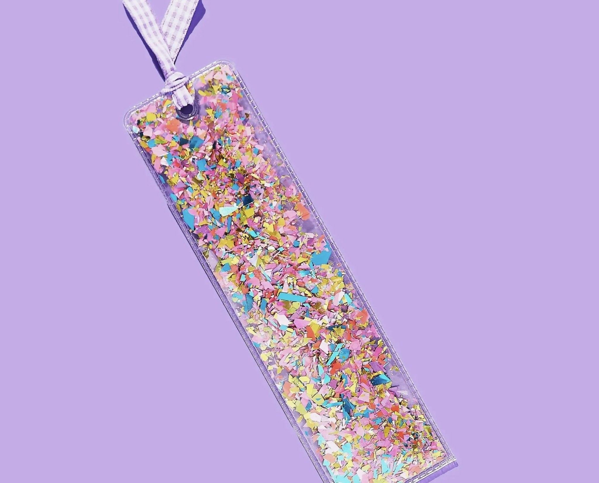 Happy Confetti Bookmark - Deadwood South Boutique & Company LLC
